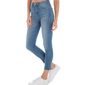 FIDELITY GWEN CROP SKINNY JEANS SZ 26 NWT!